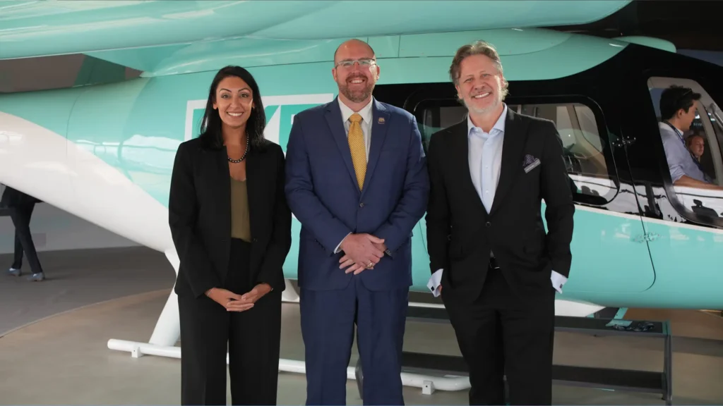 Jared W. Perdue, P.E. Secretary of the Florida Department of Transportation (FDOT). Eve Air Mobility and FDOT Partner to Advance Advanced Air Mobility in Florida.